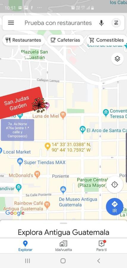 Hotel San Judas Tadeo Garden 안티구아 과테말라 외부 사진